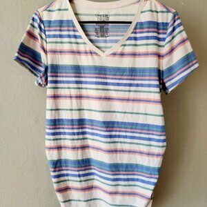Time and Tru Small Maternity Short Sleeve Top